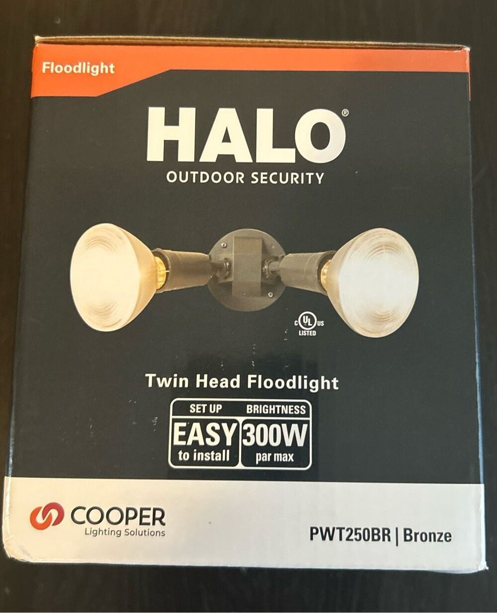 Halo Twin Head Floodlight